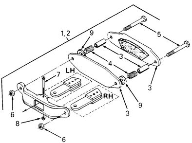 Caliper Brake Assembly Diagram and Parts List for 1872 2072-756300-799999-147730100-148720100-148730100-149720100-149730100 Cub Cadet Lawn Tractor